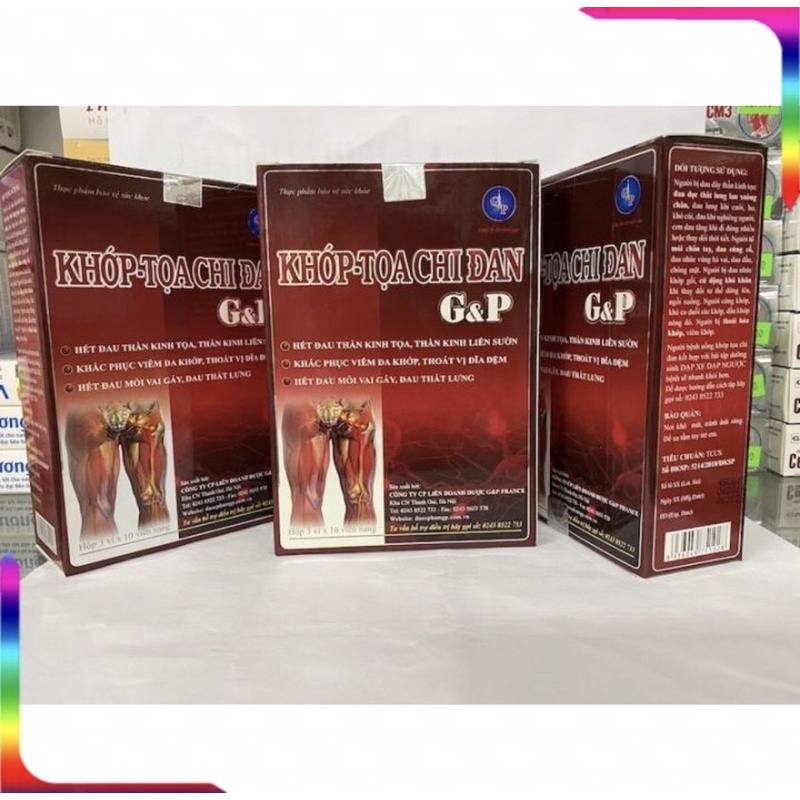 Khớp toạ chi đan_Hết đau dây thần kinh tọa,thần kinh liên sườn,đau mỏi vai gáy,đau thắt lưng,thoát vị đĩa đệm
