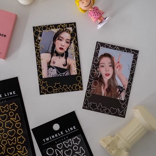 Hình dán Twinkle line_ trang trí top,card