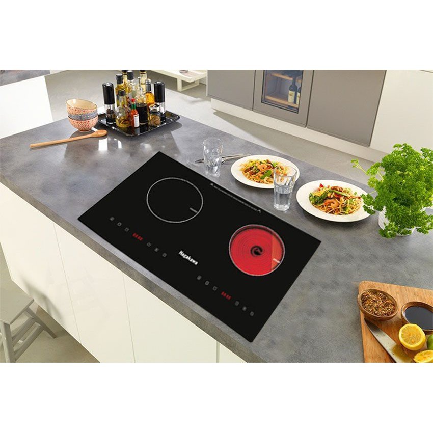 Bếp Từ ĐôI  Cam Kết Chính Hãng  Bếp Từ Gia Đình Nhập Khẩu,  Bếp Điện Từ Hồng Ngoại Nhập Khẩu NAGAKAWA NAG1251