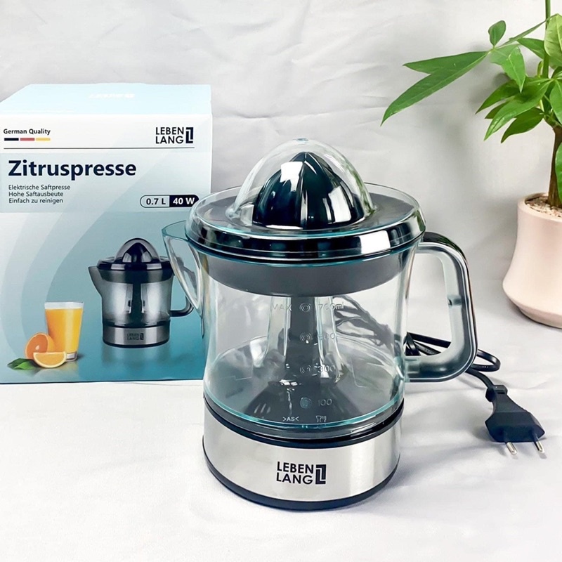 MÁY VẮT CAM LEBENLANG LBC389 - CÔNG SUẤT 40w Hàng Chính Hãng Bảo Hành 2 Năm Kích Hoạt Điện Tử