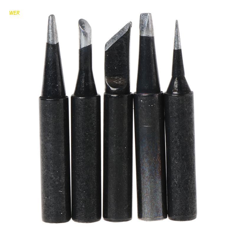 5 Đầu hàn 900m-t dành cho máy hàn Hakko 936 Saike 909d 852 936d