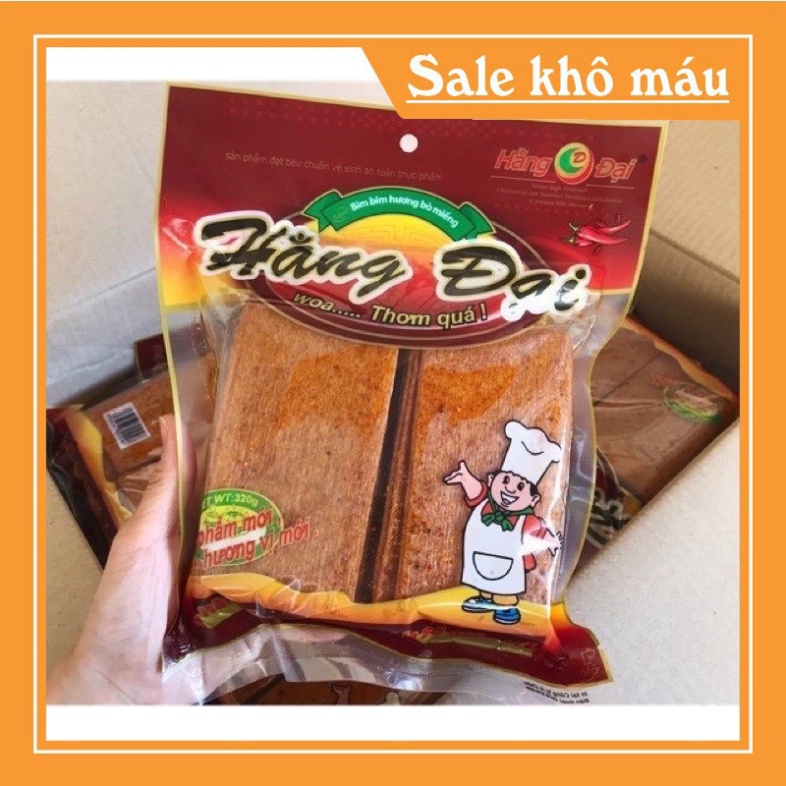 Bò Miếng Hằng Đại, Snack Thơm Cay Hằng Đại Gói 320G Sỉ Đồ Ăn Vặt Trẻ Em Hà Nội, Mút Chỉ Shop