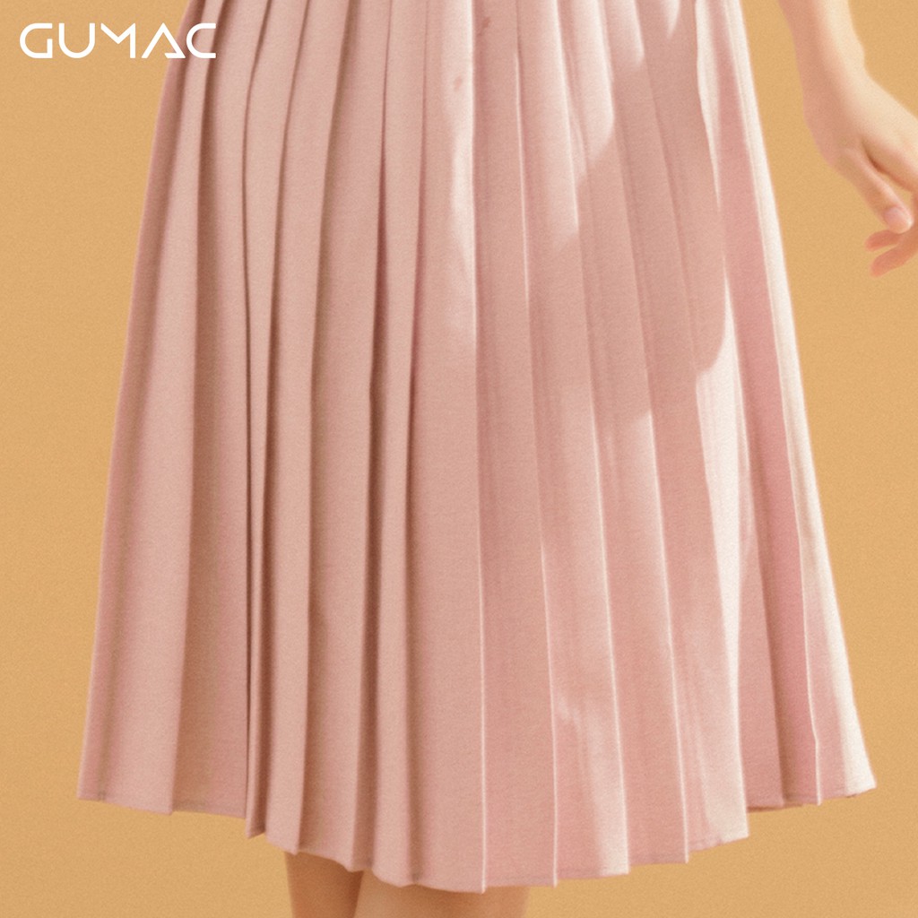 Đầm dập ly cổ kiểu DA778 GUMAC | BigBuy360 - bigbuy360.vn