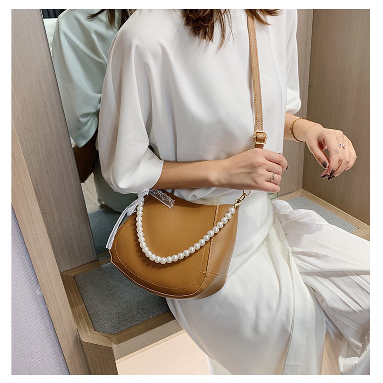 Túi Đeo Vai Thanh Lịch Kiểu Nhật Thời Trang Cho Nữ