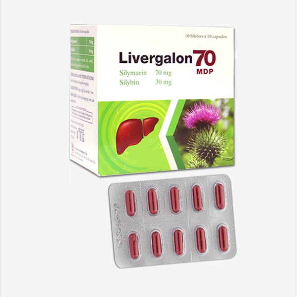 LIVERGALON 70 MDP – Hỗ trợ tăng cường chức năng gan, giải độc gan (100 viên)