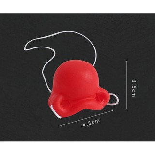 Dụng cụ ảo thuật đơn giản: Mũi chú hề nhựa