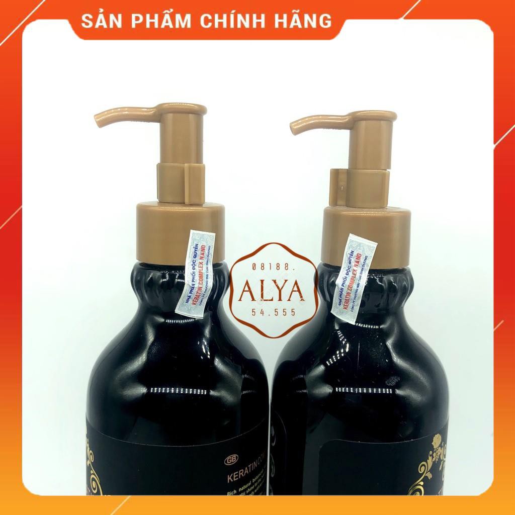 SET GỘI XẢ, CẶP GỘI XẢ KERATIN COMPLEX NANO 500ML HẾT GẦU HẾT KHÔ XƠ HẾT RỤNG 🎯️🎯️🎯CHÍNH HÃNG