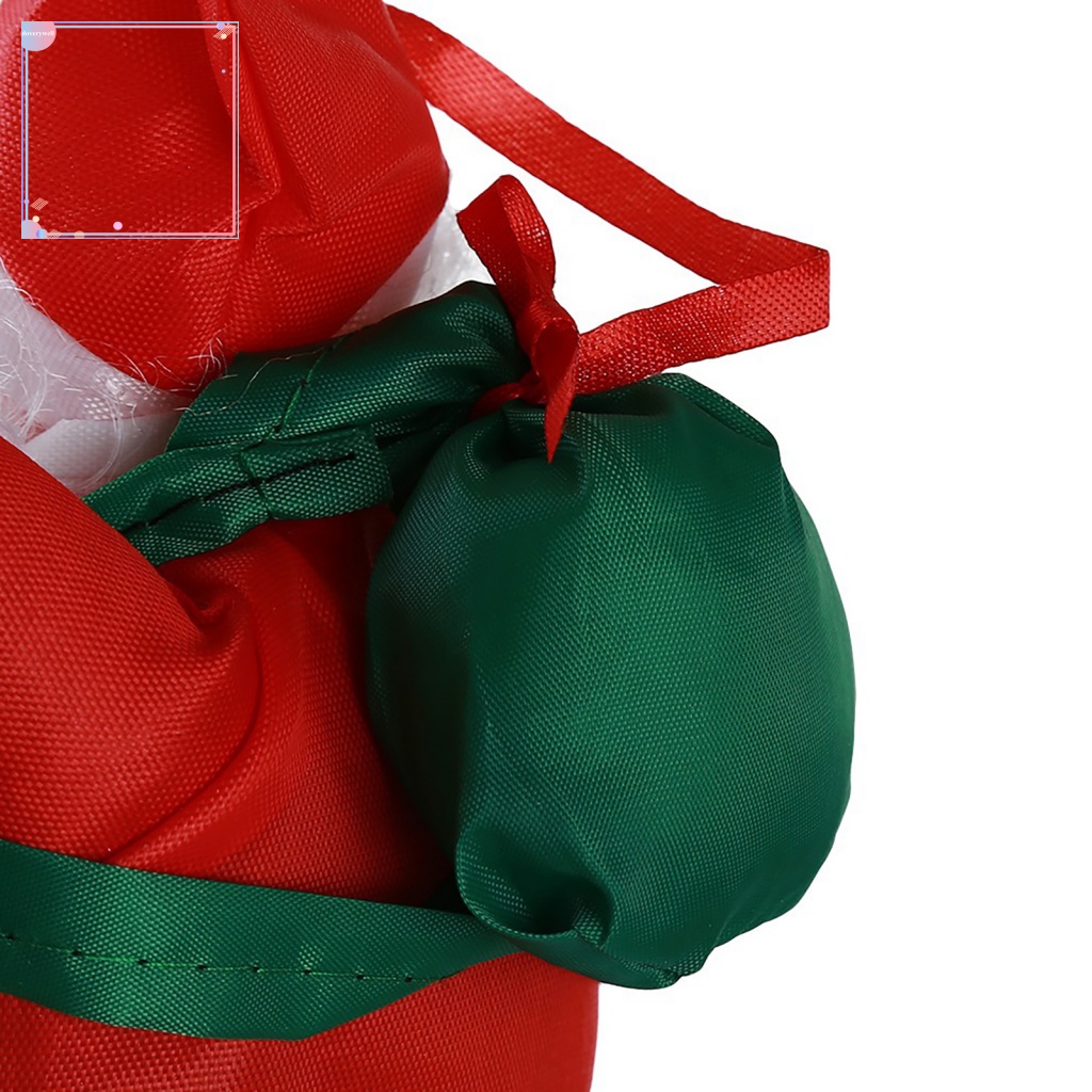 1 Bộ Búp Bê Ông Già Noel Kèm Dây Treo Trang Trí Túi Quà Giáng Sinh