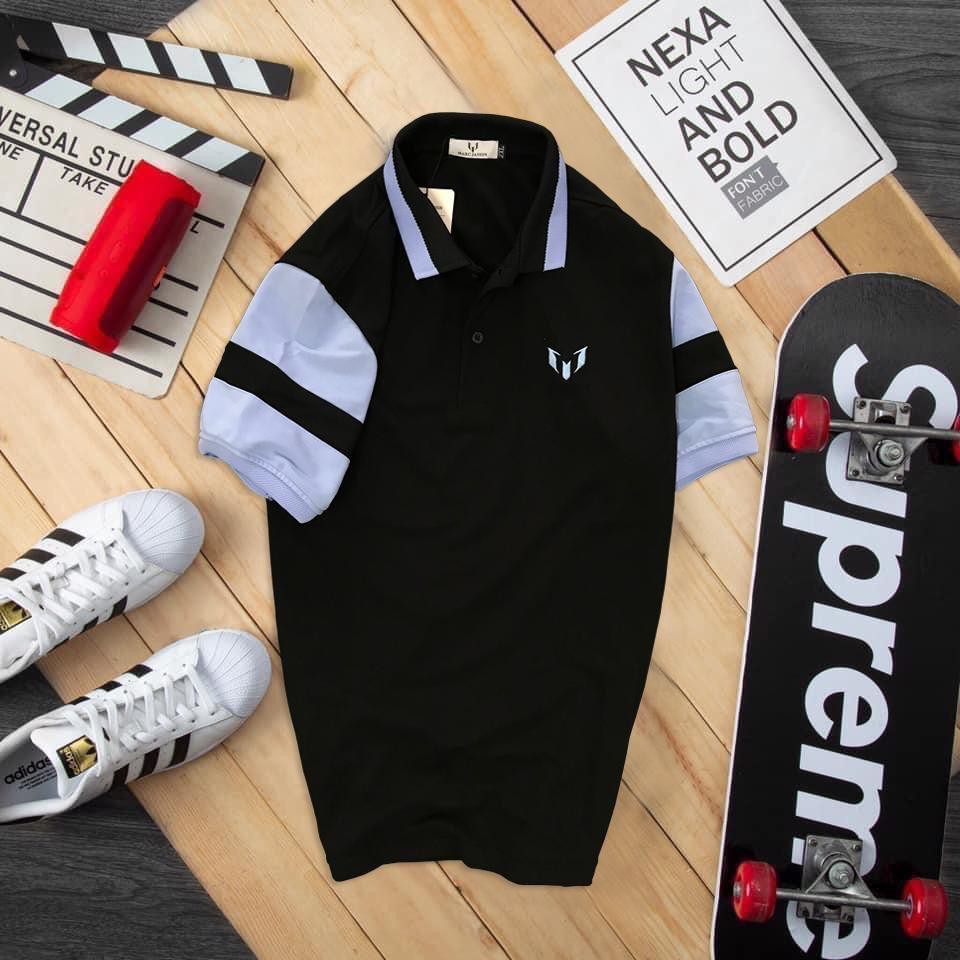 Áo thun nam có cổ MARC JASSION PHỐI cao cấp KENSTORE89 ATP088