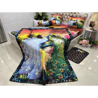 Drap thun lạnh 5D mẫu công ( 5 màu )