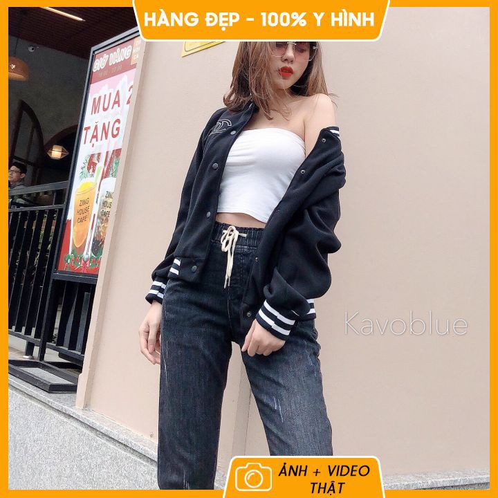 Quần bò nữ ❤️ 𝐇𝐚̀𝐧𝐠 𝐜𝐚𝐨 𝐜𝐚̂́𝐩 ❤️ Quần jean nữ dáng baggy, kéo dài chân, co giãn 4 chiều thoải mái, hot trend 2021 | BigBuy360 - bigbuy360.vn