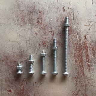 Combo 10 bộ bulông lục giác 6ly (M6) nhiều size
