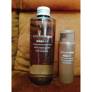 Nước hoa hồng chống lão hóa Muji Light Toning Water High Moisture