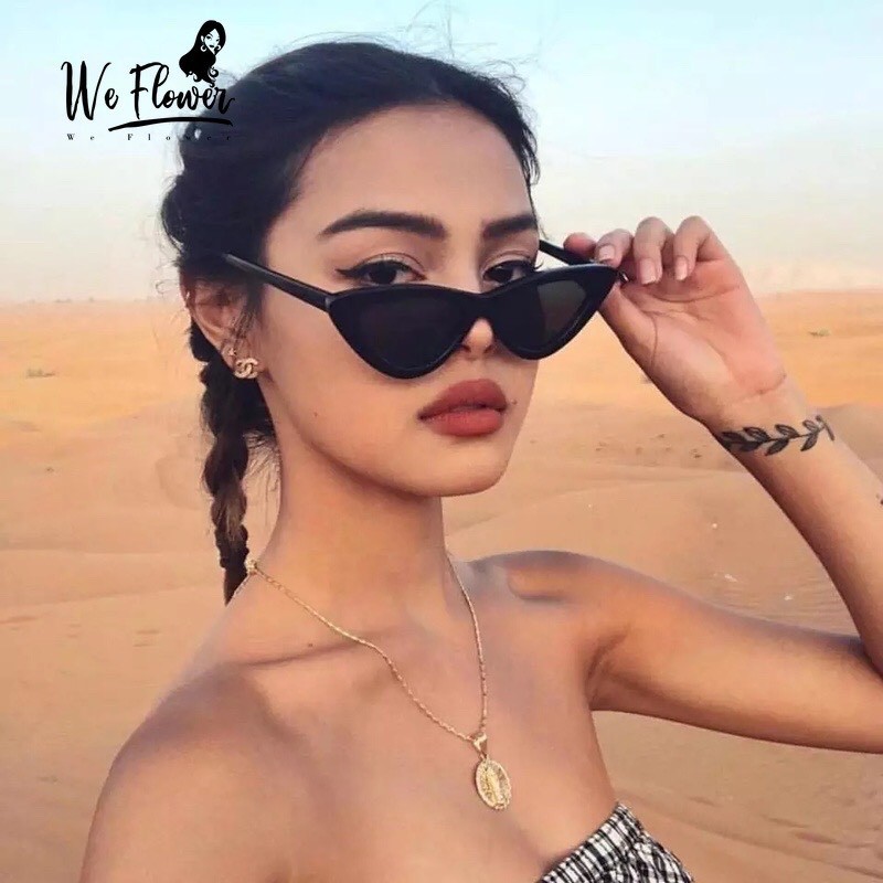 Kính mát nữ mắt mèo Hottrend cute chống tia UV phong cách Hàn Quốc đẹp giá rẻ ABICA 201