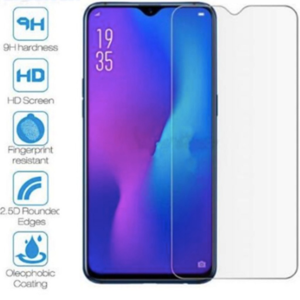 Kính cường lực trong suốt Oppo A5s