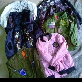 Combo 5 áo bomber