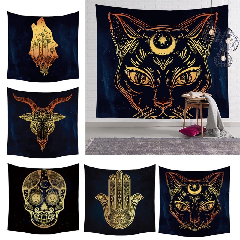 Thảm Treo Trang Trí Bàn Bài Tarot Độc Đáo