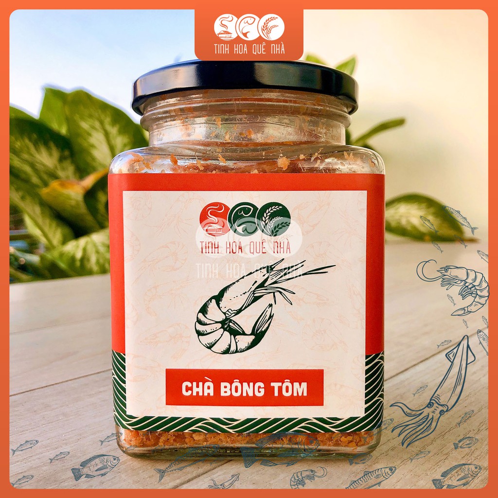 Chà Bông Tôm Hạ Long khối lượng 0.3kg - 0.5kg | Tinh Hoa Quê Nhà