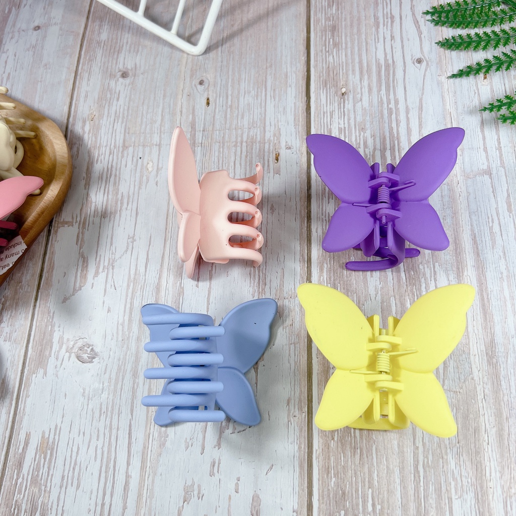 Gắp Tóc Hình Bướm Cho Bạn Nữ Màu Sắc Nhã Nhặn Sang Trọng