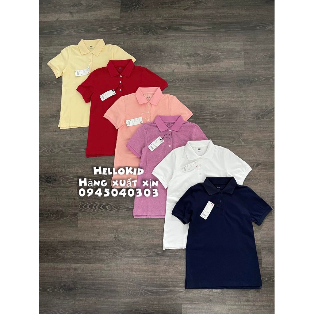 Áo thun polo cotton nữ