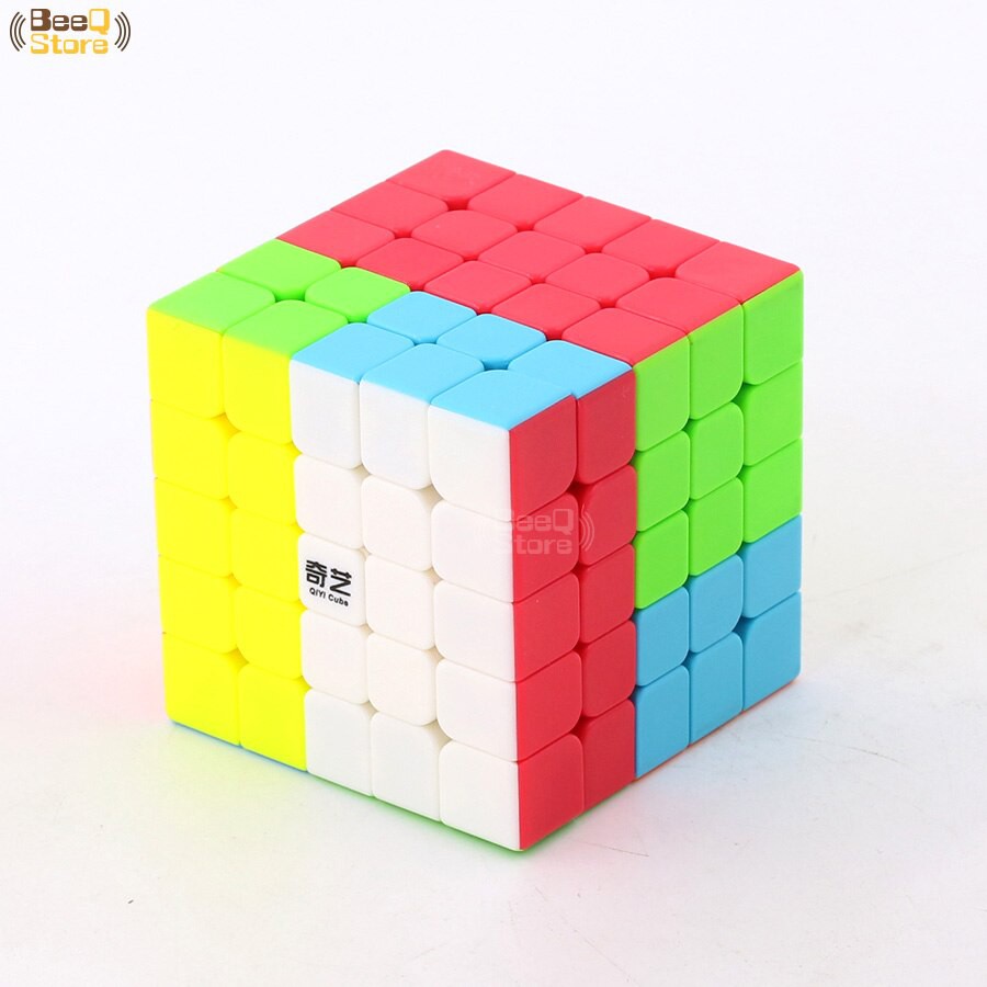 Rubik 5x5 Qiyi QiZheng S Stickerless - Rubik Tốc Độ Cao, Trơn mượt