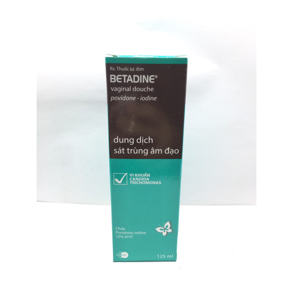 Betadine vaginal douche chai 125ml
