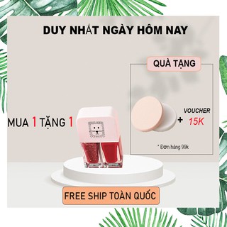Sơn móng tay set 2 trong 1 lọ, cực cute, siêu sang chảnh