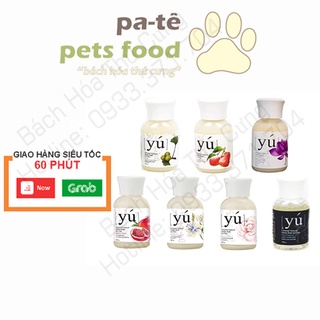 Sữa tắm YÚ thơm lâu, hương tự nhiên cho thú cưng Chó Mèo - Chai hãng dùng thử 30ml