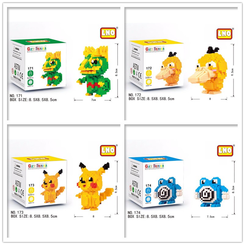 Bộ Đồ Chơi Xếp Hình Pikachu Bằng Da Độc Đáo Thú Vị