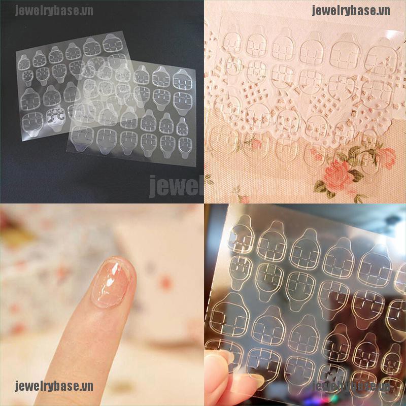 24 Sticker móng tay giả chuyên dụng trang trí móng tay nghệ thuật