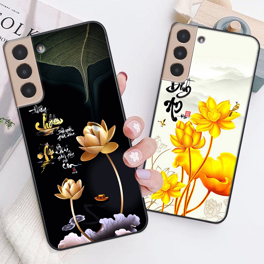 Ốp lưng Samsung Galaxy S21 / S21 PLUS / S21 FE in hình chữ tài chữ lộc, Cha Mẹ, bình an SIÊU ĐẸP