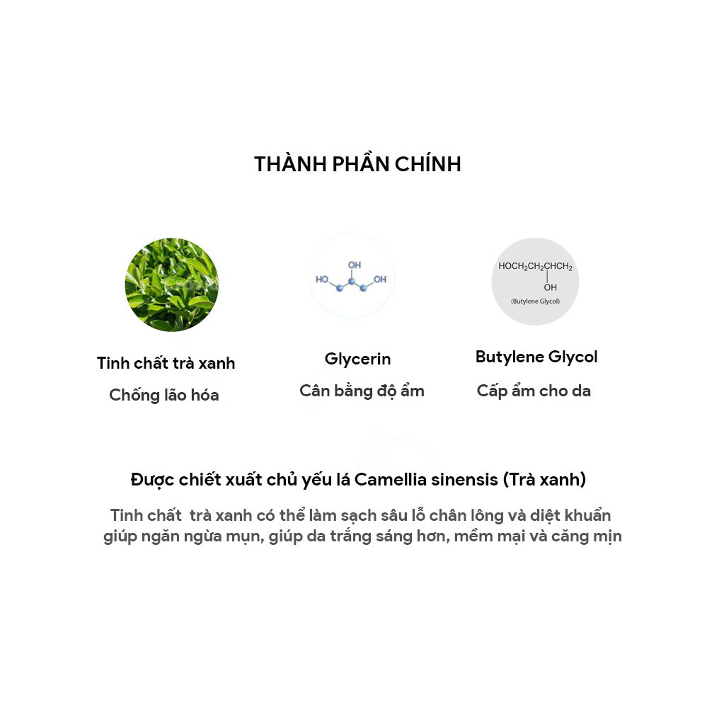 Sữa rửa mặt trà xanh giảm mụn làm sạch sâu lỗ chân lông Whisis dung tích 120ml | BigBuy360 - bigbuy360.vn