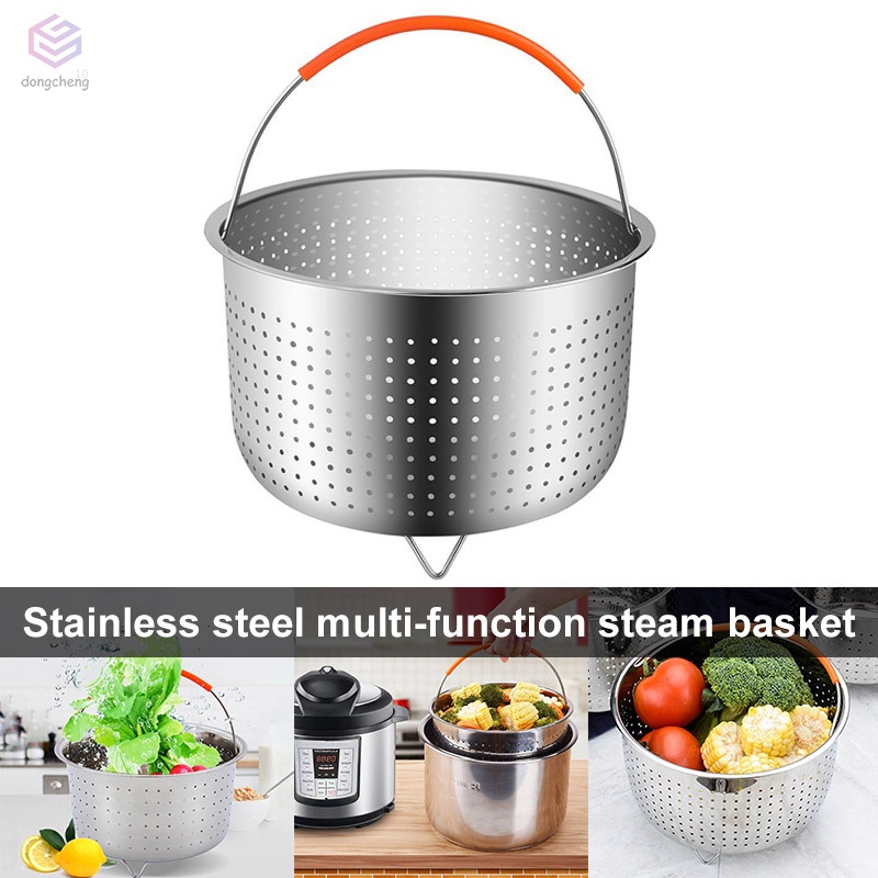 Rổ Hấp Rau Củ Bằng Thép Không Gỉ Siêu Bền Tiện Dụng Cho Nhà Bếp