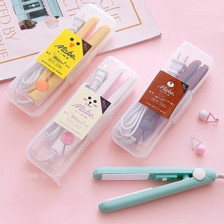 Máy duỗi tóc là tóc mini, máy kẹp uốn duỗi tóc mini giúp duỗi uốn thẳng tóc 2 trong 1