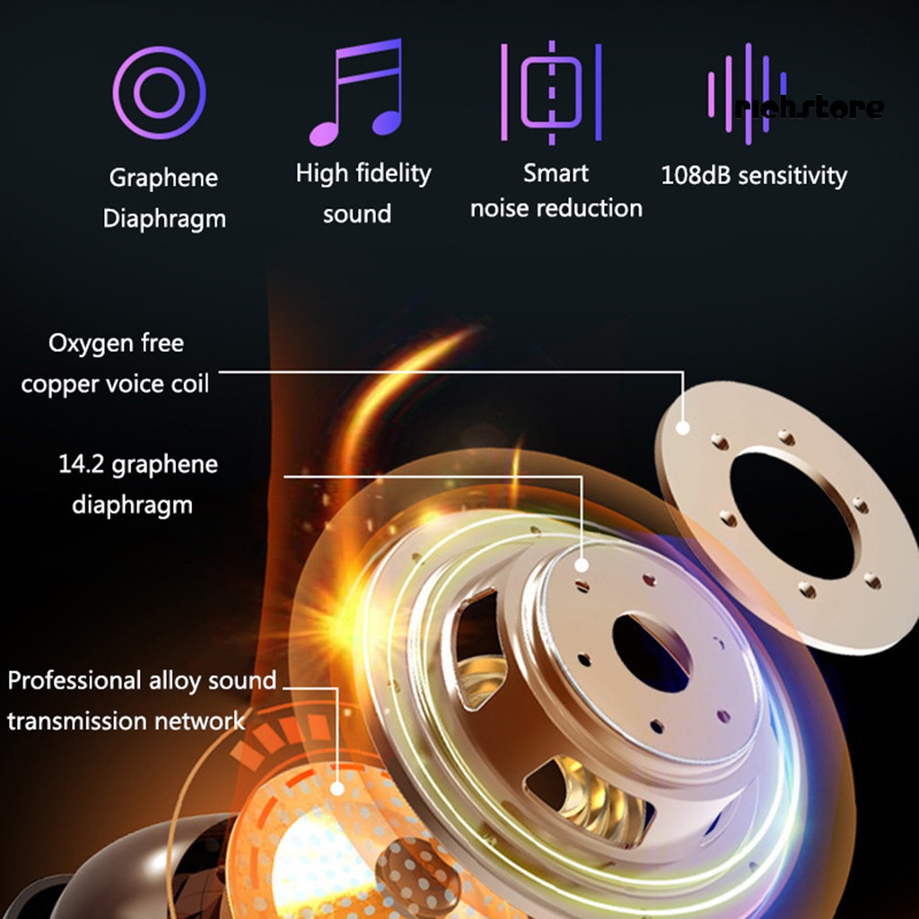 Tai Nghe Bluetooth 5.1 Không Dây 9d Xpej F9-3 Tws