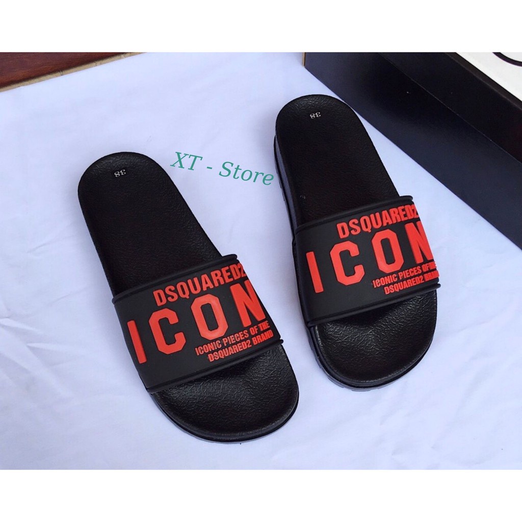 Dép Nam Chữ MOSHINO Đế Cao 3cm Hot Nhất 2023