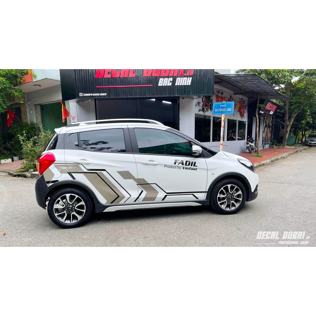 Decal xe Vinfast Fadil_Cá nhân hóa, trang trí làm đẹp xe