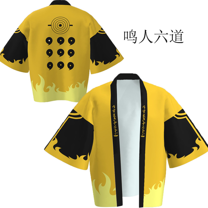 Áo Choàng Ngủ Kiểu Kimono Ninja Trong Naruto