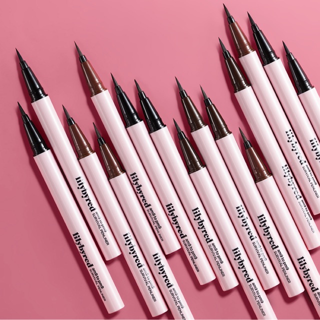 Bút Kẻ Mắt Nước Siêu Mảnh, Chống Trôi Lilybyred am9 to pm9 Survival Pen Liner 0,6g
