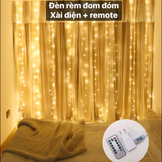 Đèn rèm đom đóm + remote