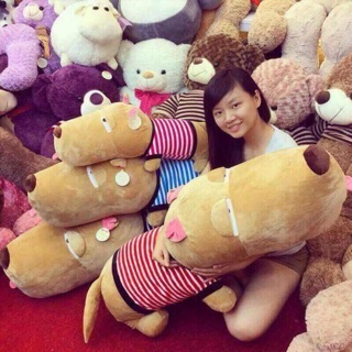 - gấu puco cao cấp size to nhất cao 1m1 khổ 1m3