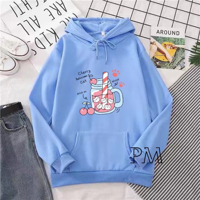 Áo hoodie cốc nước chery PM11