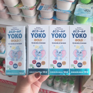 SỮA YOKO PHA SẴN 180ml (dùng cho trẻ trên 1 tuổi)