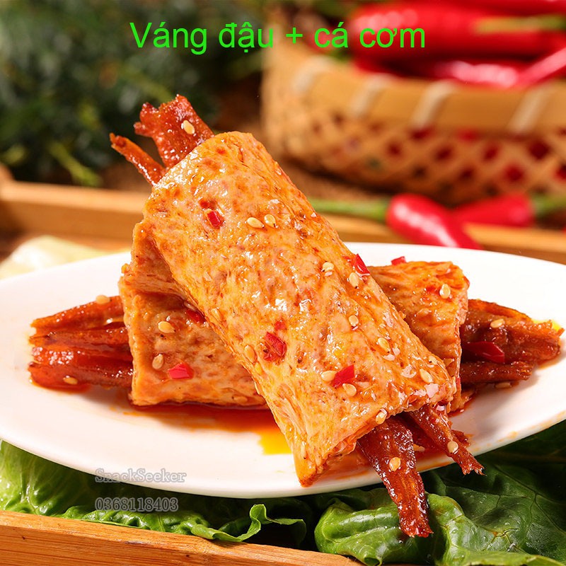 Đậu Phụ cay cuộn Sườn Sụn siêu ngon - Đồ Ăn Vặt Trung Quốc - Snackseeker | BigBuy360 - bigbuy360.vn