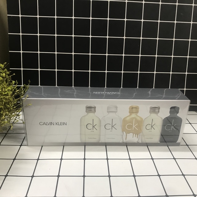 [Giftset] Set Nước Hoa Calvin Klein Unisex Mini Chính Hãng 5 Chai