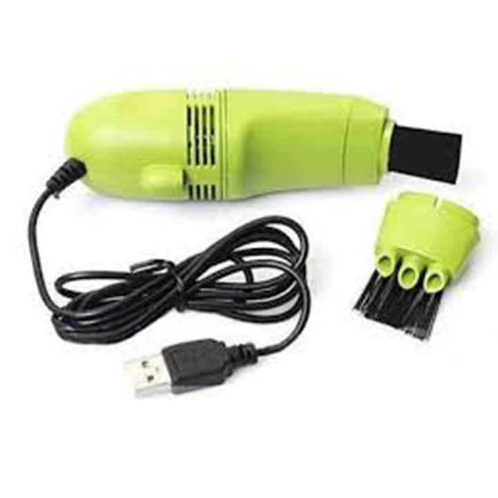 Máy hút bụi cầm tay làm sạch bàn phím máy tính laptop mini cổng USB