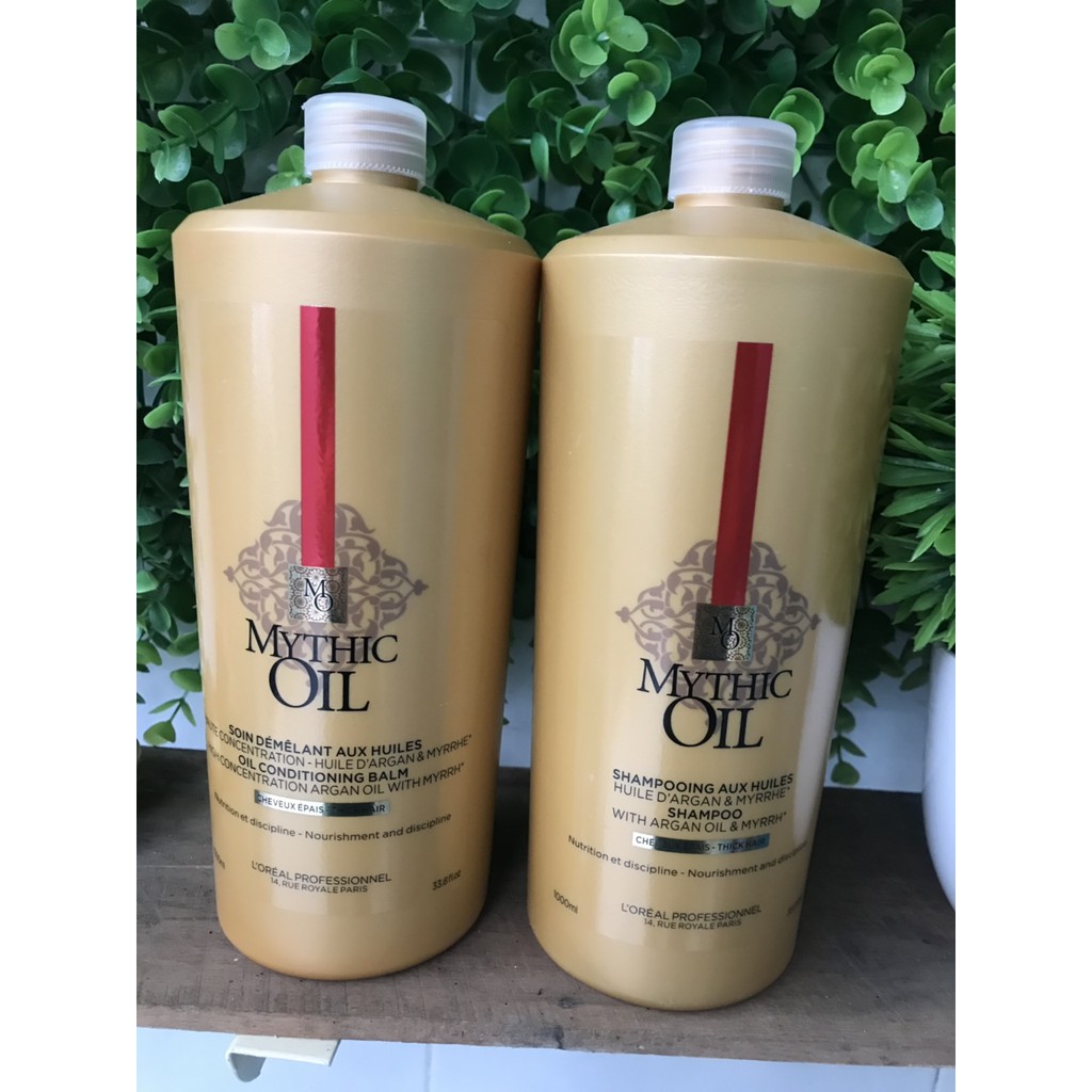 🇫🇷L'oreal🇫🇷 Dầu xả nuôi dưỡng tóc loreal Mythic Oil Conditioner 1000ml