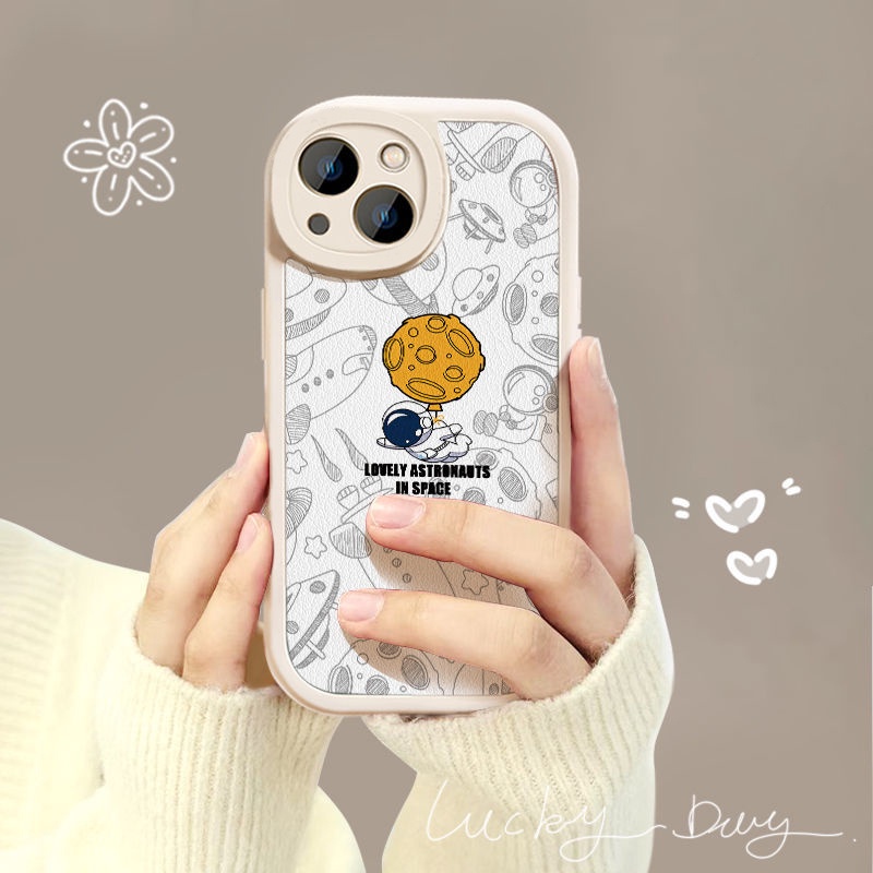 Vỏ silicon hoạt hình thời trang phi hành gia cho vivo Y11 Y12 Y15s Y12i Y20s Y30 Y12S Y15 Y15A Y95 Y17 Y53 Y50 Y91C Y75 Y91i Y1S v11i