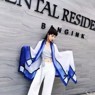 Khăn lụa cao cấp 100% silk