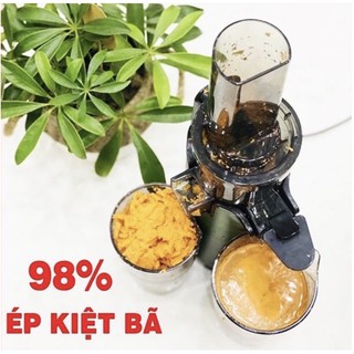 Máy ép chậm, máy ép trái cây hoa quả tốc độ chậm, kiệt nước 98% Nineshield HOT 2021